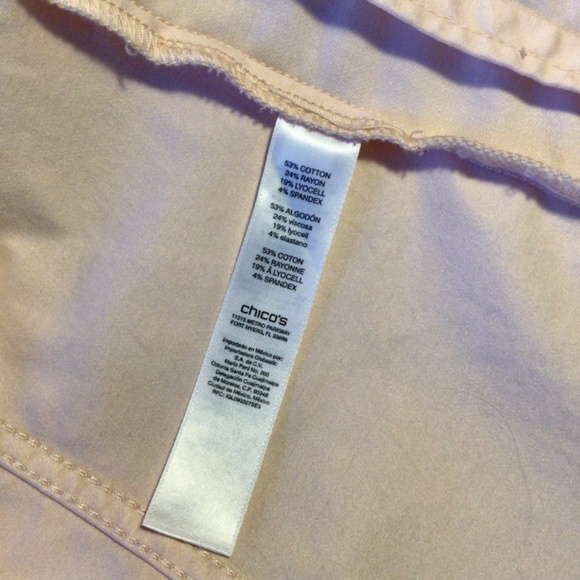 Chico’s pink jacket NWOT - Picture 14 of 15